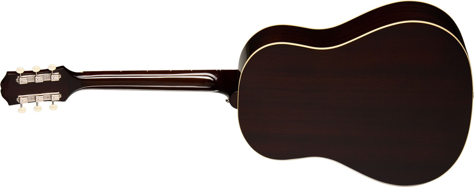 Epiphone J45 Studio Lh Gaucher Ibg Dreadnought Epicea Acajou Rw - Vintage Sunburst - Folk-Gitarre - Variation 1