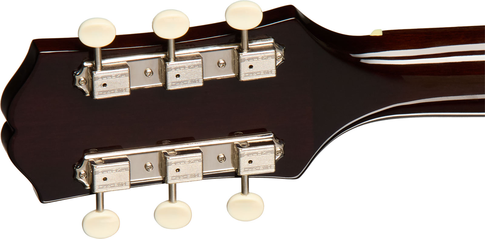 Epiphone J45 Studio Lh Gaucher Ibg Dreadnought Epicea Acajou Rw - Vintage Sunburst - Folk-Gitarre - Variation 4