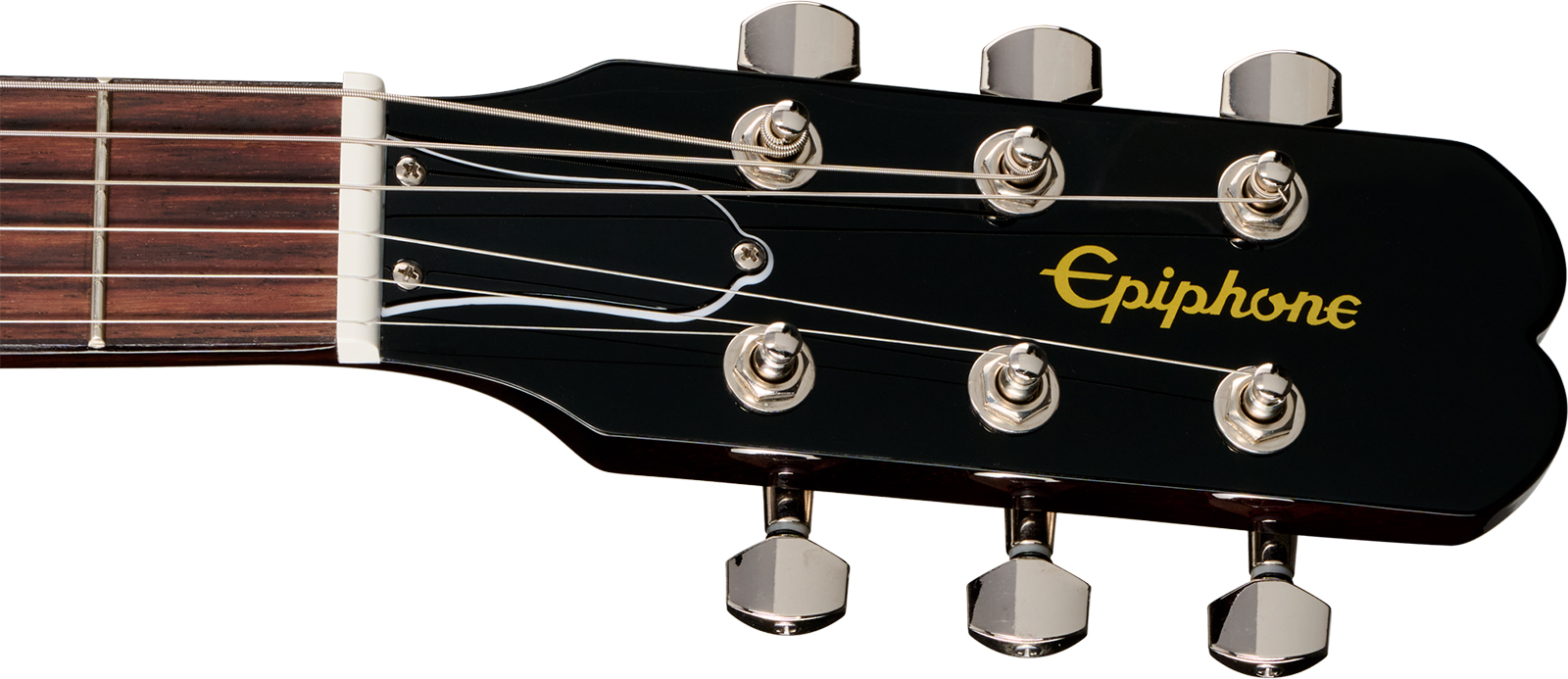 Epiphone Joan Jett Olympic Special Ht 1h Rw - Vintage Sunburst - Double Cut E-Gitarre - Variation 4