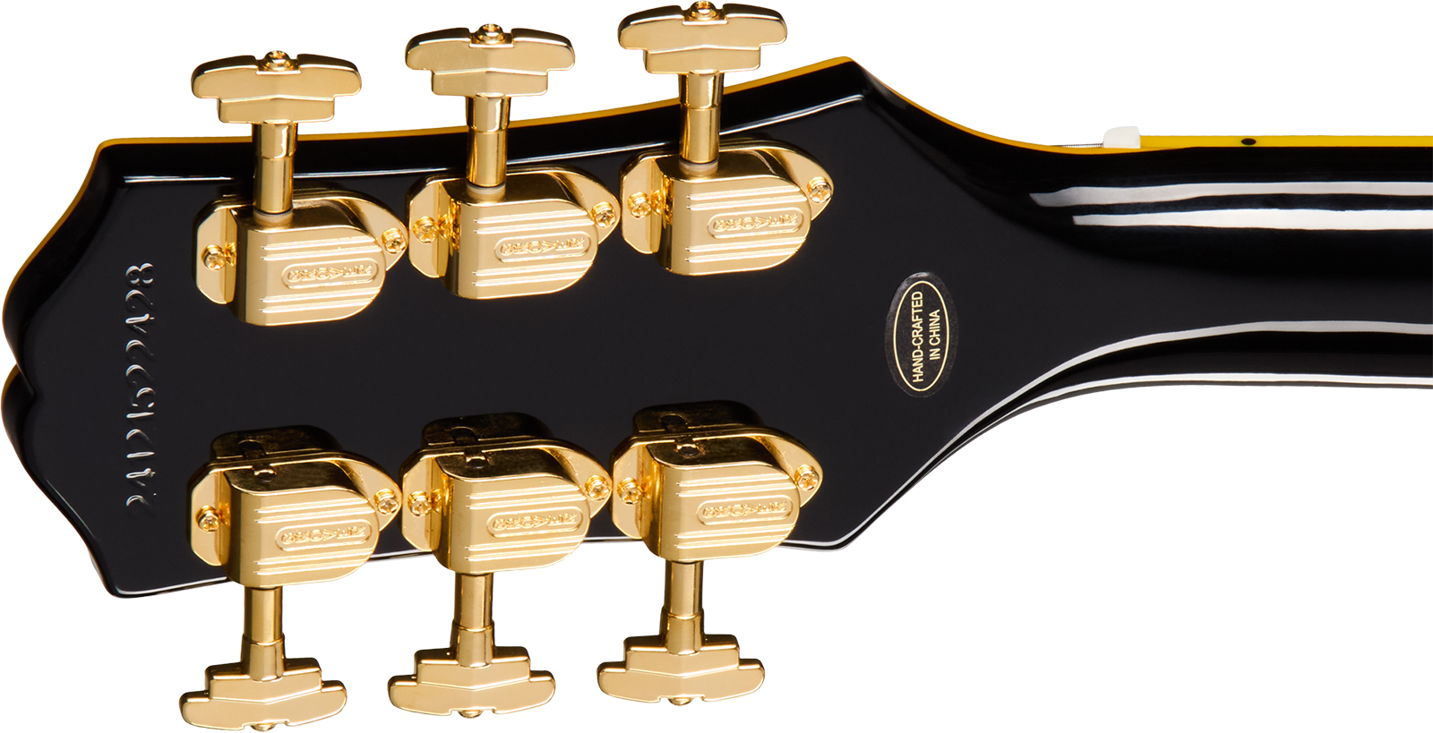 Epiphone Joe Bonamassa Les Paul Custom 1959 Bigsby Ltd Signature 2h Trem Ebo - Antique Ebony - Single-Cut-E-Gitarre - Variation 4