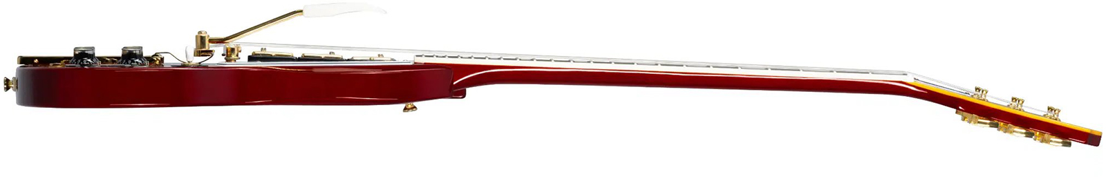 Epiphone Joe Bonamassa Sg Custom 1963 Signature 3h Trem Eb - Dark Wine Red - Signature-E-Gitarre - Variation 2