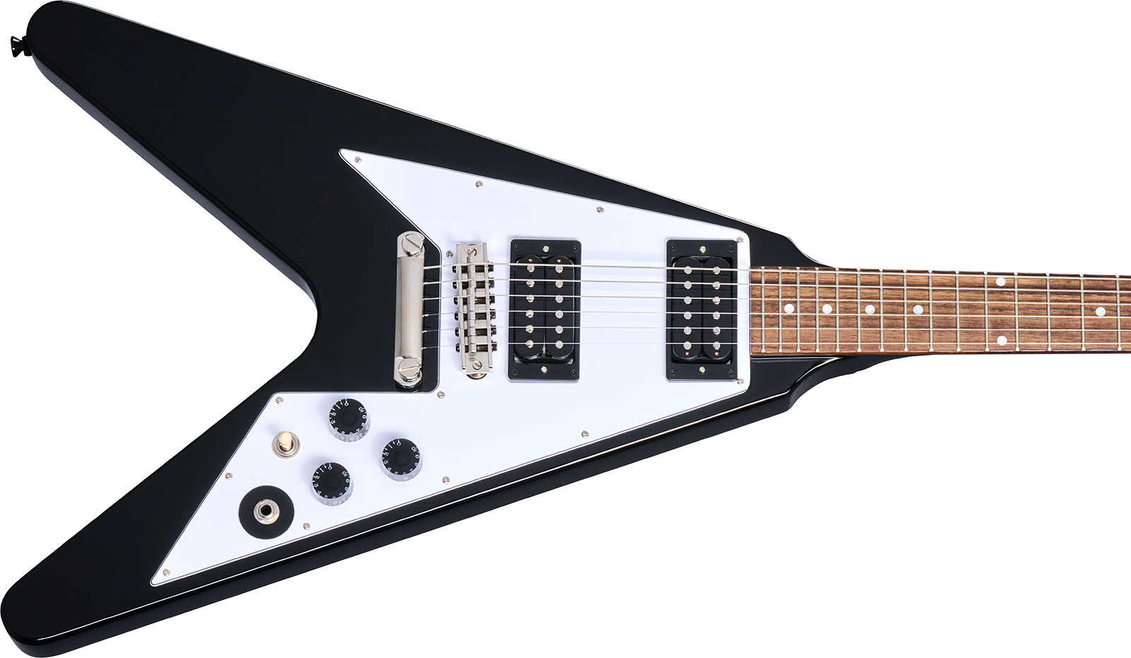 Epiphone Kirk Hammett Flying V 1979 Signature 2h Gibson  Ht Rw - Ebony - Signature-E-Gitarre - Variation 3
