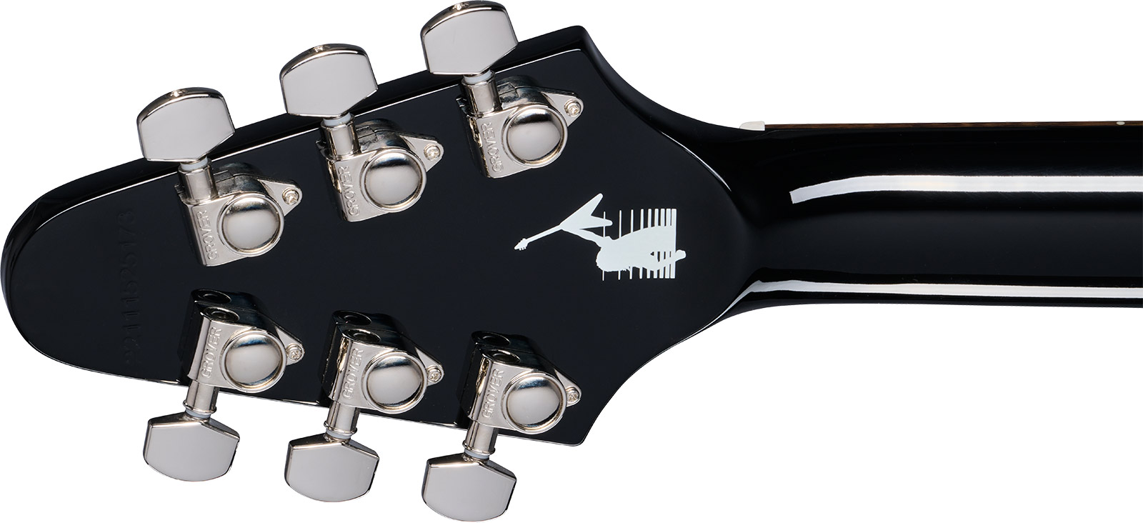 Epiphone Kirk Hammett Flying V 1979 Signature 2h Gibson  Ht Rw - Ebony - Signature-E-Gitarre - Variation 4