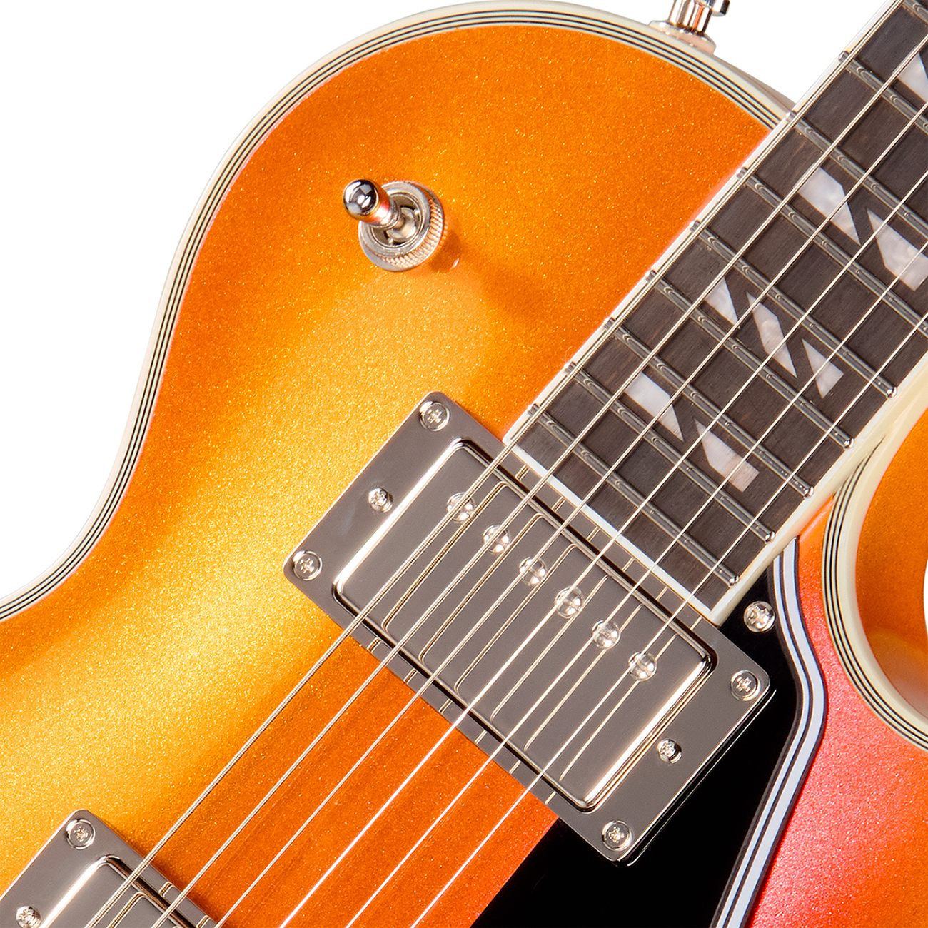 Epiphone Les Paul Custom Futura Ibg 2h Ht Eb - Firestorm Shift - Single-Cut-E-Gitarre - Variation 3