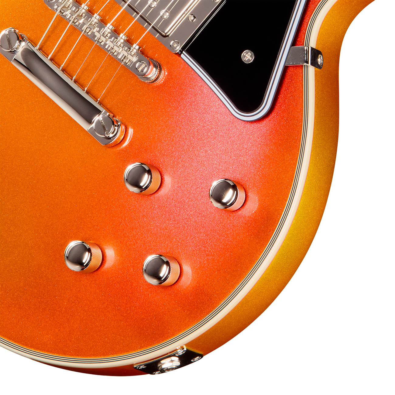 Epiphone Les Paul Custom Futura Ibg 2h Ht Eb - Firestorm Shift - Single-Cut-E-Gitarre - Variation 4