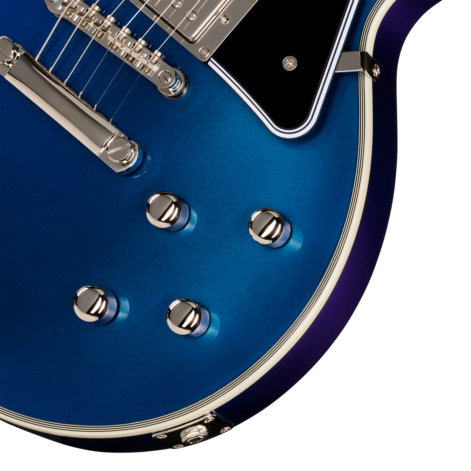 Epiphone Les Paul Custom Futura Ibg 2h Ht Eb - Twilight Shift - Single-Cut-E-Gitarre - Variation 4