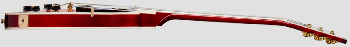 Epiphone Les Paul Custom Ibg Ltd 2h Ht Eb - Heritage Cherry Sunburst - Single-Cut-E-Gitarre - Variation 2