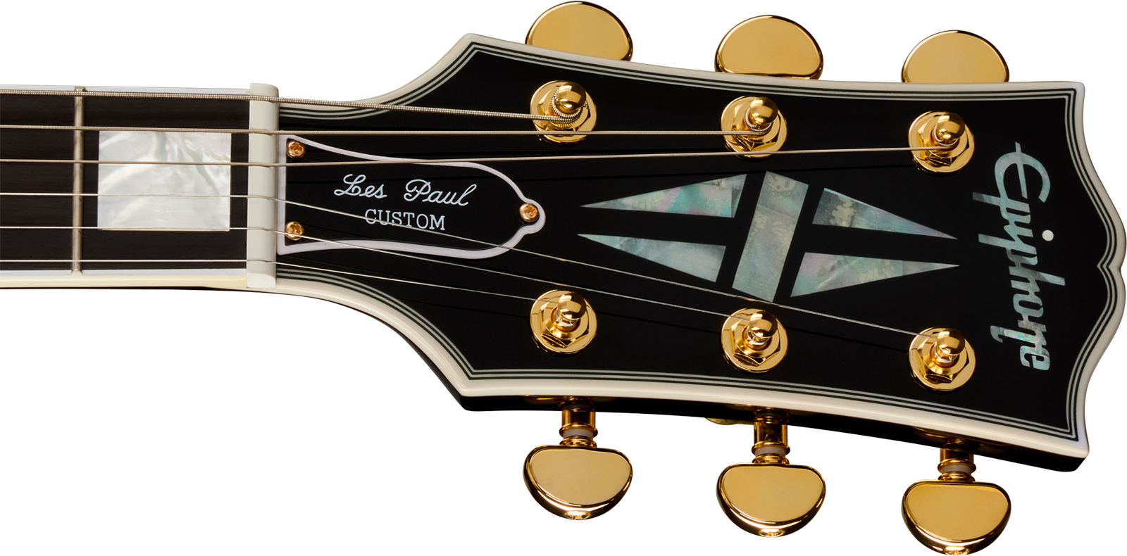 Epiphone Les Paul Custom Igc 2h Gibson Ht Eb - Sedona Burst - Single-Cut-E-Gitarre - Variation 4