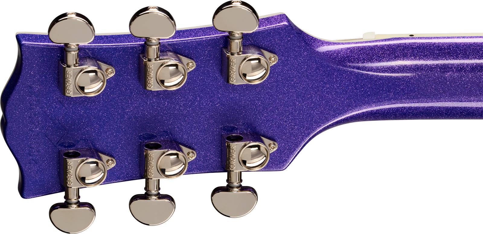 Epiphone Les Paul Custom Igc 2h Gibson Ht Eb - Amethyst Sparkle - Single-Cut-E-Gitarre - Variation 5