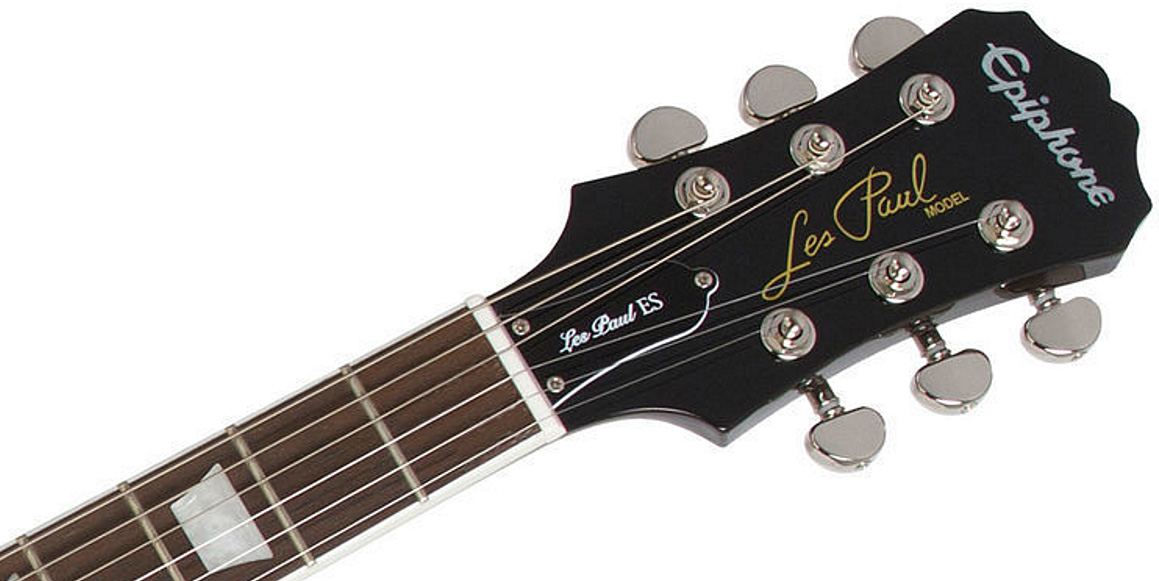 Epiphone Les Paul Es Pro 2016 - Trans Black - Semi-Hollow E-Gitarre - Variation 4