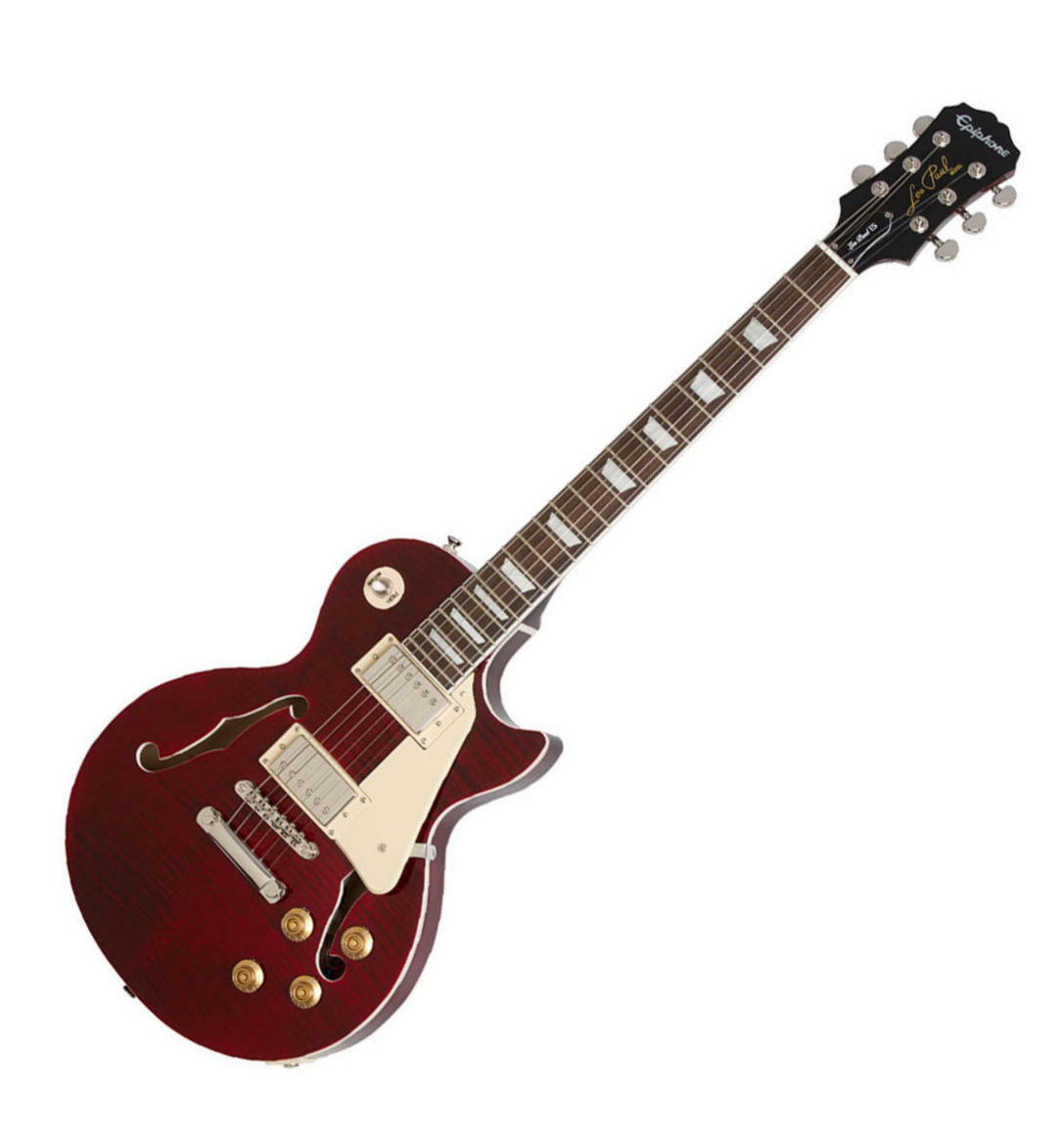 Epiphone Les Paul Es Pro 2016 - Wine Red - Semi-Hollow E-Gitarre - Variation 5
