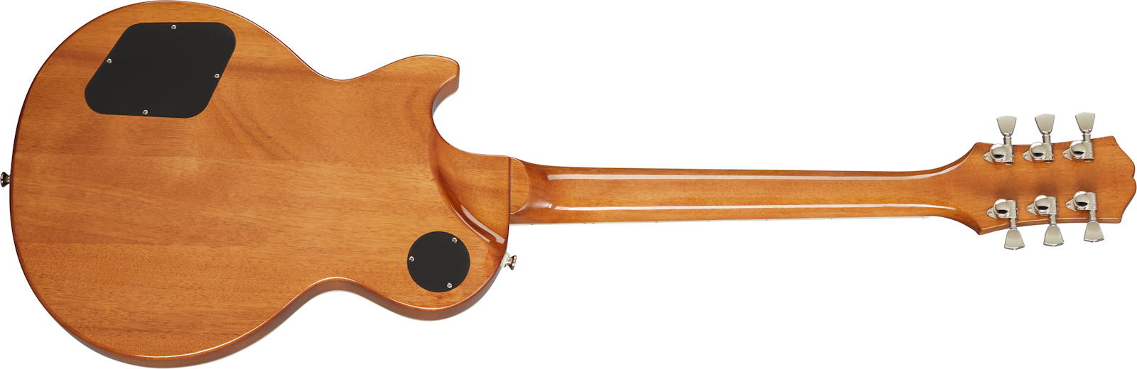Epiphone Les Paul Modern Figured 2h Ht Eb - Magma Orange Fade - Single-Cut-E-Gitarre - Variation 1