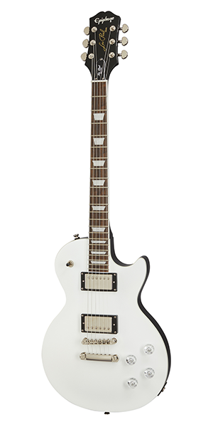 Epiphone Les Paul Muse Modern 2h Ht Lau - Pearl White Metallic - Single-Cut-E-Gitarre - Variation 1