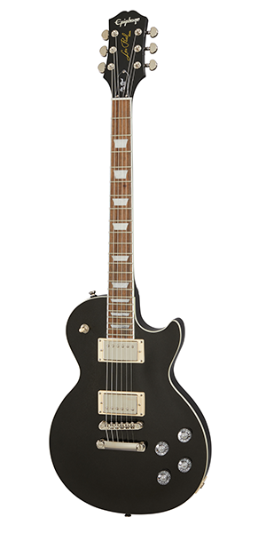 Epiphone Les Paul Muse Modern 2h Ht Lau - Jet Black Metallic - Single-Cut-E-Gitarre - Variation 1