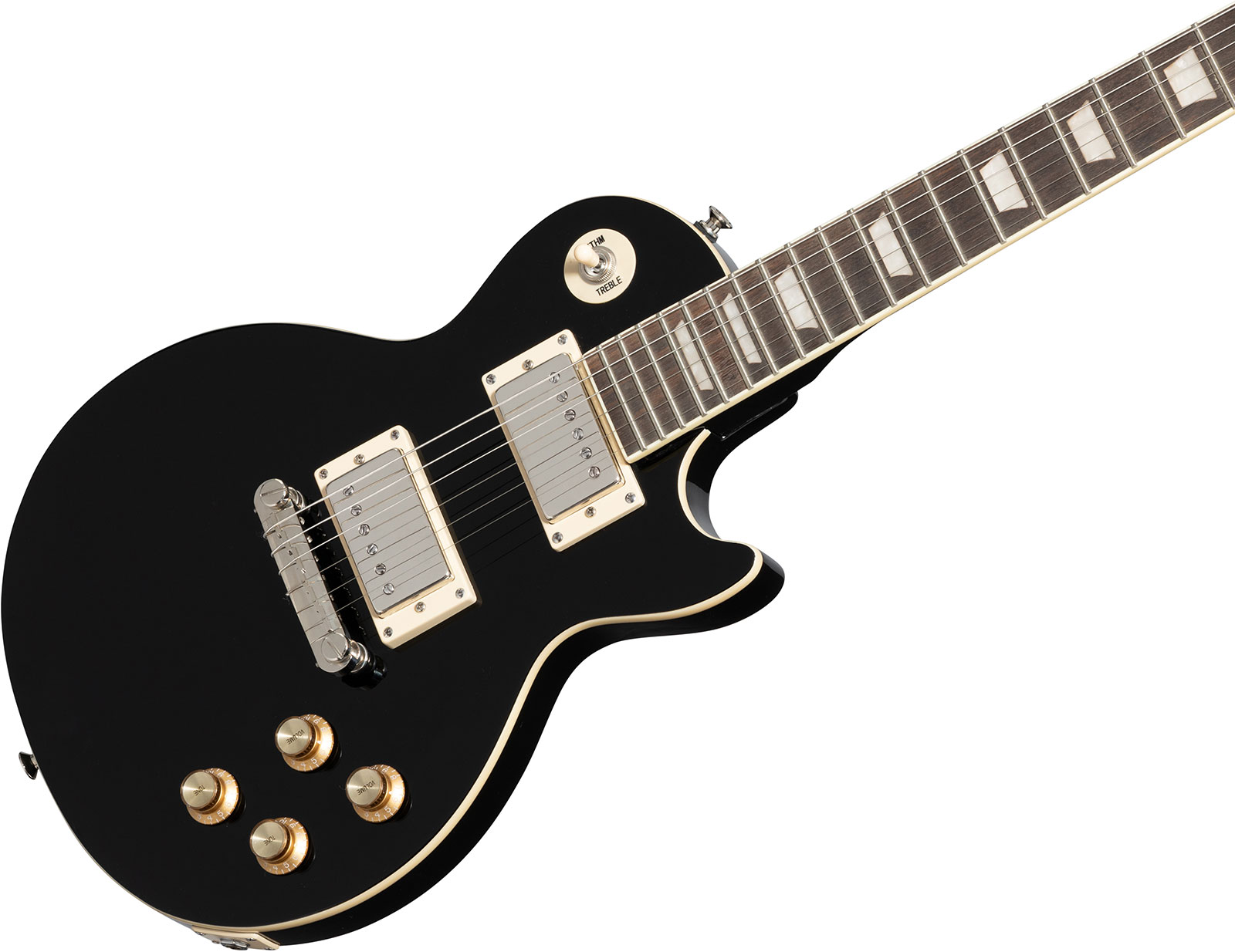 Epiphone Les Paul Power Players 2h Ht Lau - Dark Matter Ebony - Single-Cut-E-Gitarre - Variation 3