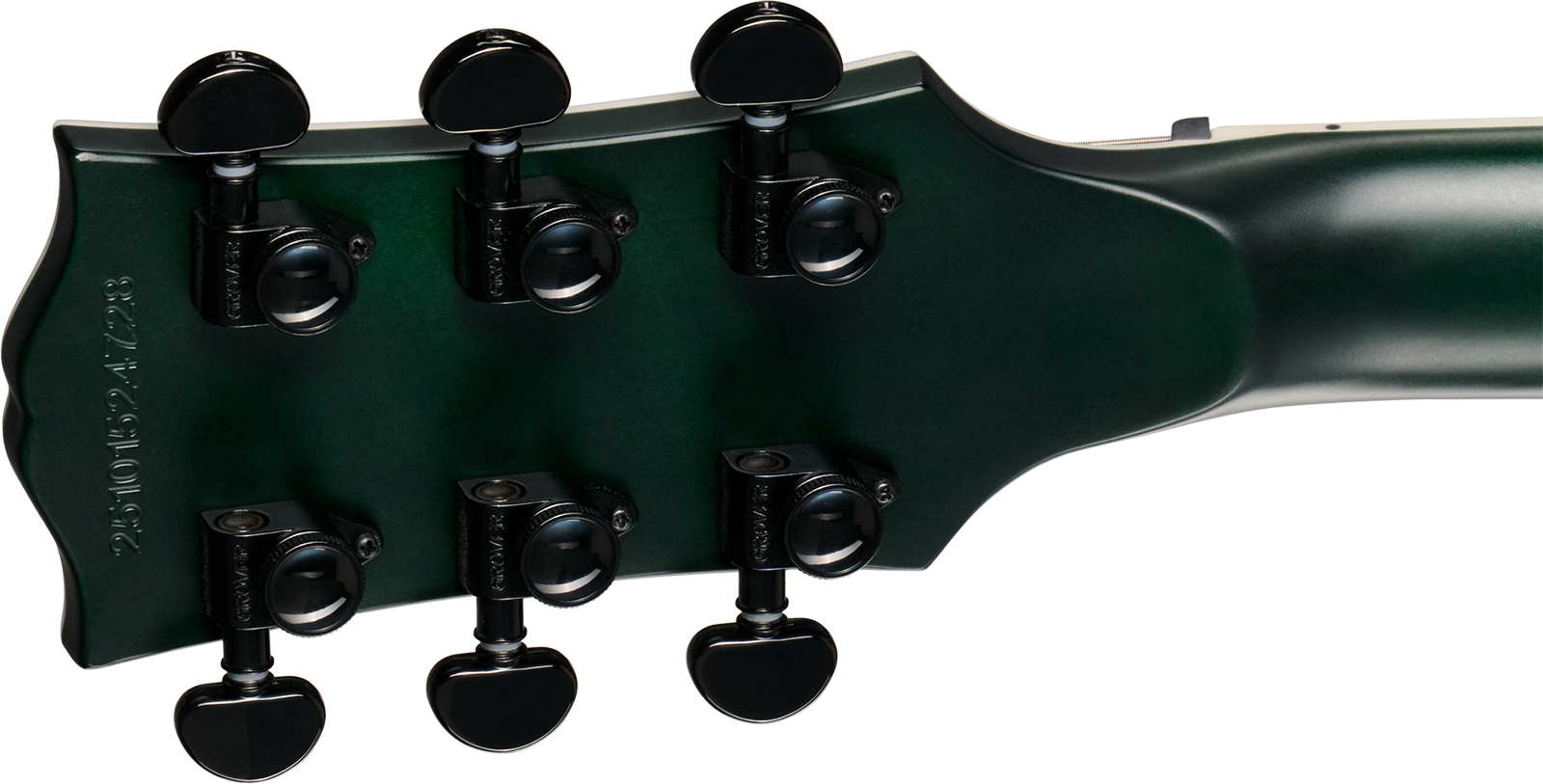 Epiphone Les Paul Prophecy Modern 2h Fishman Fluence Ht Eb - Forest Phantom Satin - Single-Cut-E-Gitarre - Variation 6