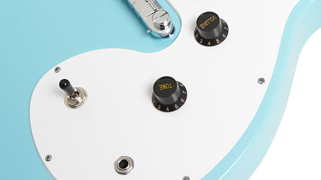 Epiphone Les Paul Sl Ss Ht - Pacific Blue - Single-Cut-E-Gitarre - Variation 2