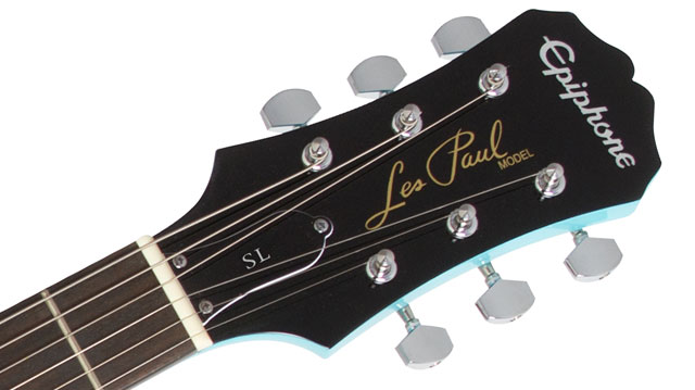 Epiphone Les Paul Sl Ss Ht - Pacific Blue - Single-Cut-E-Gitarre - Variation 4