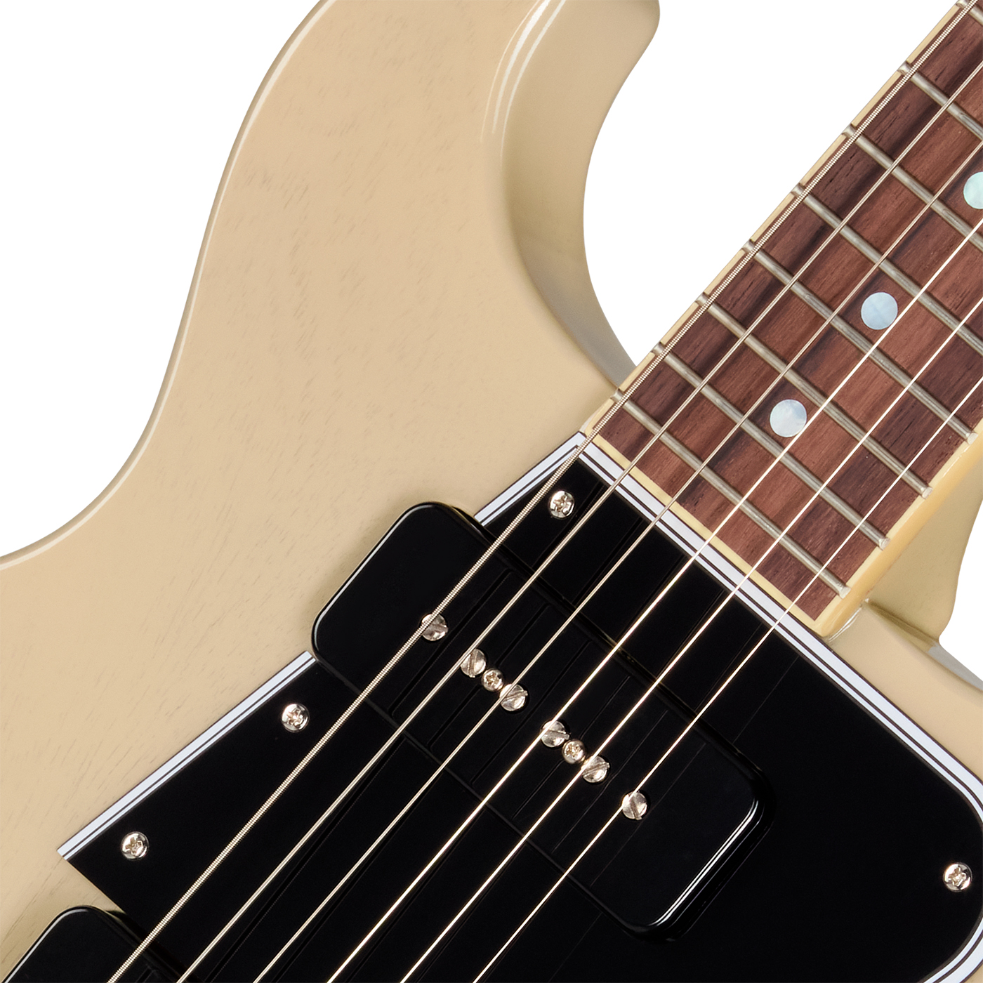 Epiphone Les Paul Special 1960 Dc Reissue Ibc 2s P90 Gibson Ht Rw - Tv White - Double Cut E-Gitarre - Variation 2