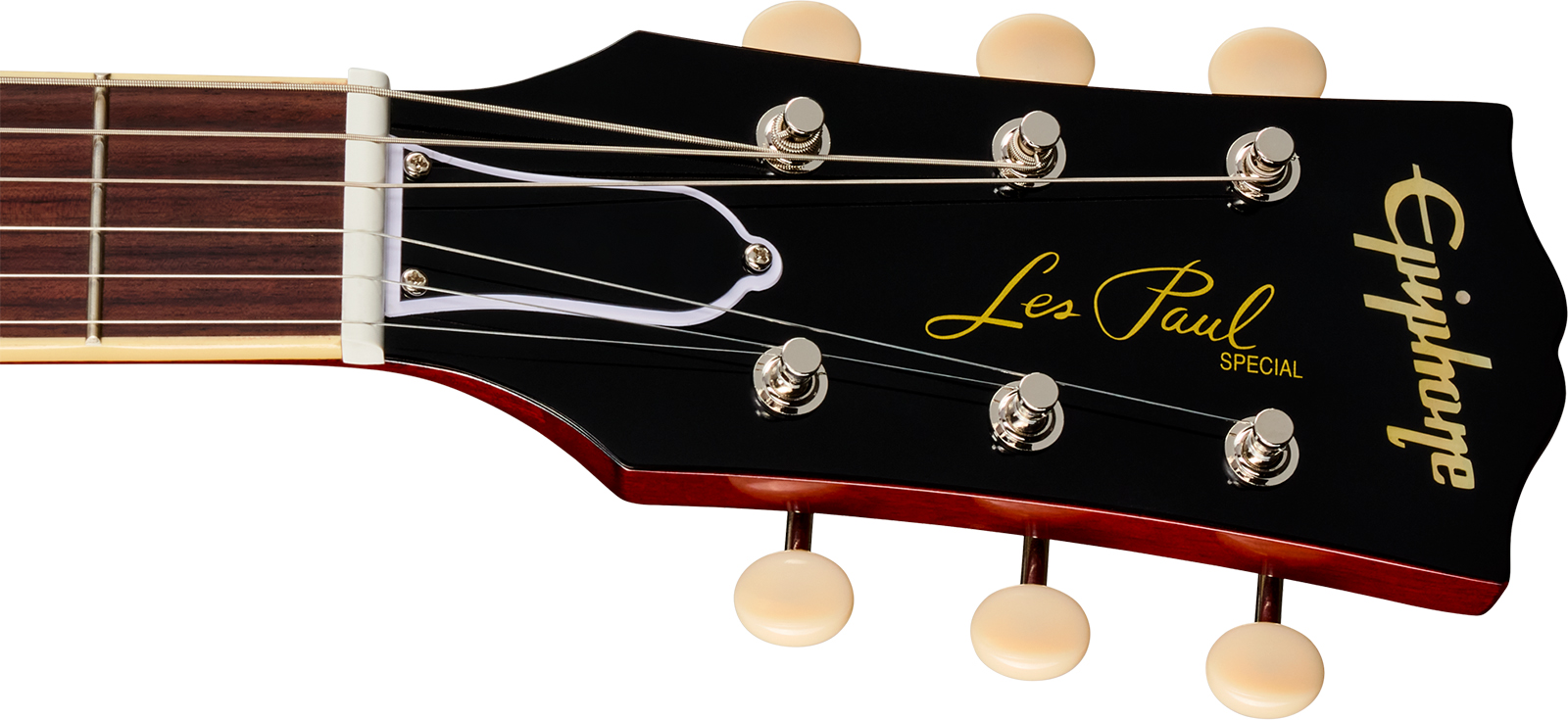 Epiphone Les Paul Special 1960 Dc Reissue Ibc 2s P90 Gibson Ht Rw - Cherry Red - Double Cut E-Gitarre - Variation 4