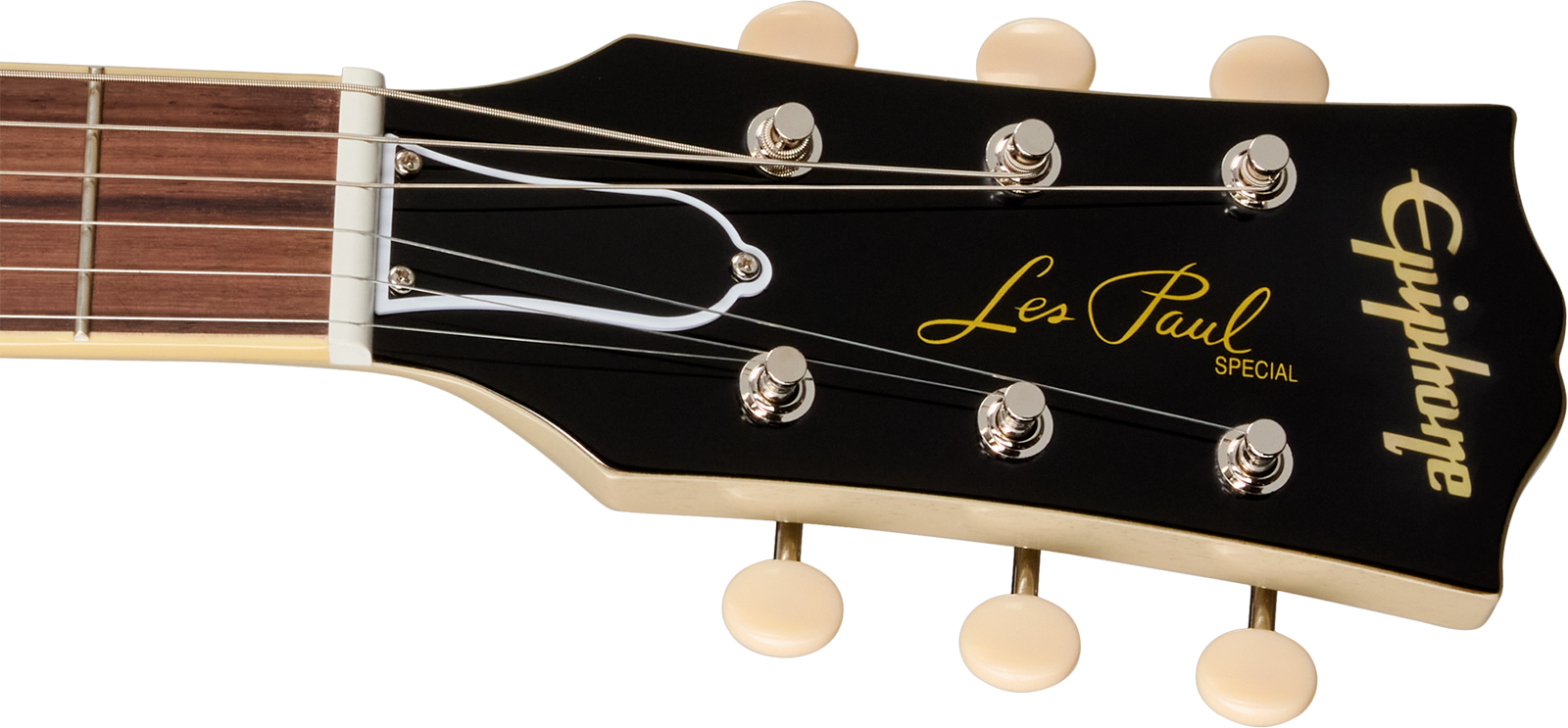 Epiphone Les Paul Special 1960 Dc Reissue Ibc 2s P90 Gibson Ht Rw - Tv White - Double Cut E-Gitarre - Variation 4