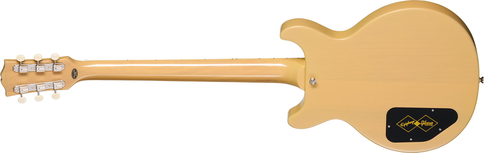 Epiphone Les Paul Special 1960 Dc Reissue Ins.by.g.c 2s P90 Gibson Ht Rw - Tv Yellow - Double Cut E-Gitarre - Variation 1