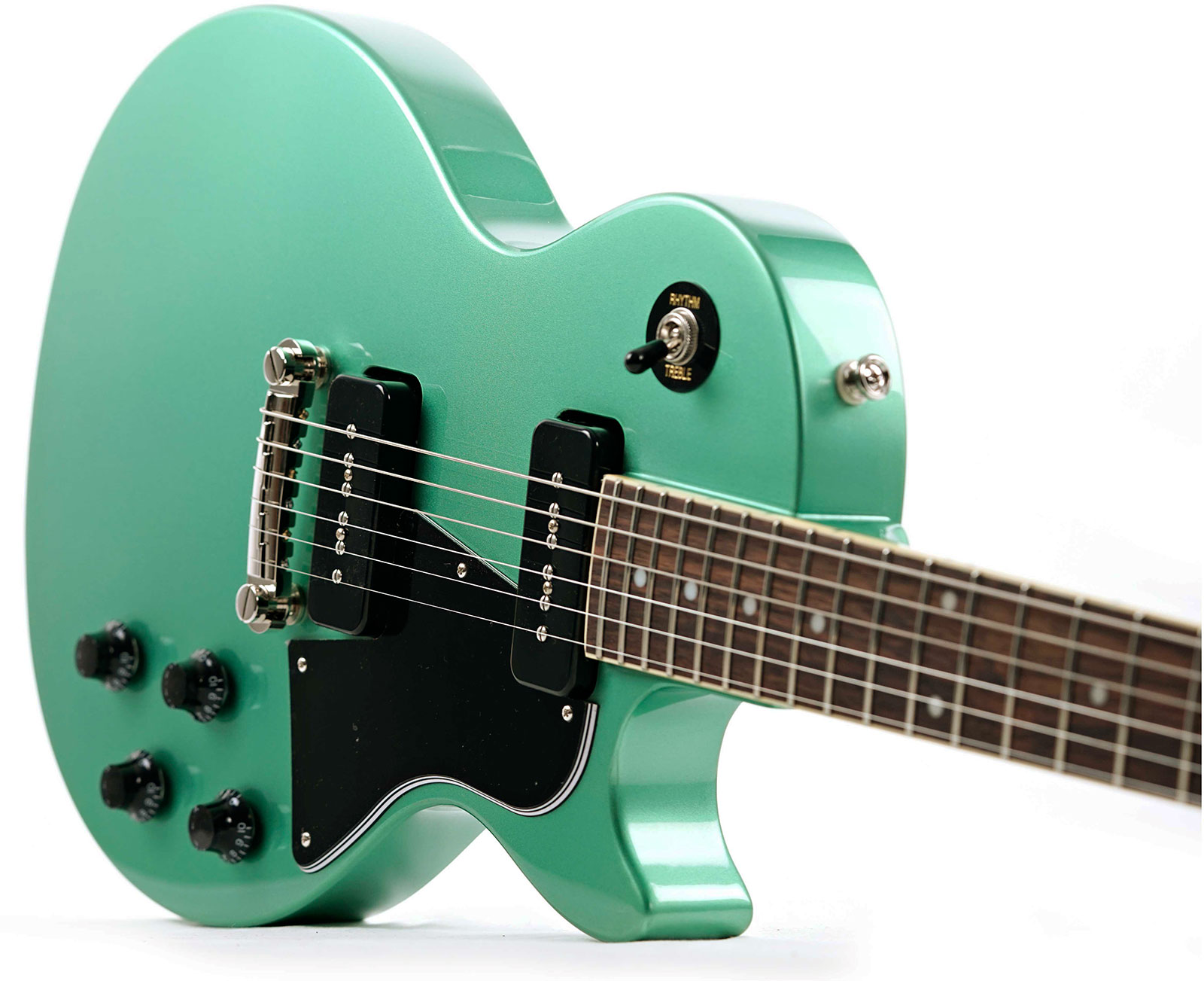 Epiphone Les Paul Special 2p90 Ht Lau - Inverness Green - Double Cut E-Gitarre - Variation 2