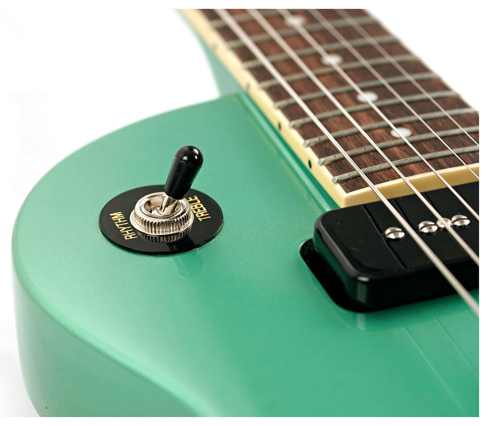 Epiphone Les Paul Special 2p90 Ht Lau - Inverness Green - Double Cut E-Gitarre - Variation 3