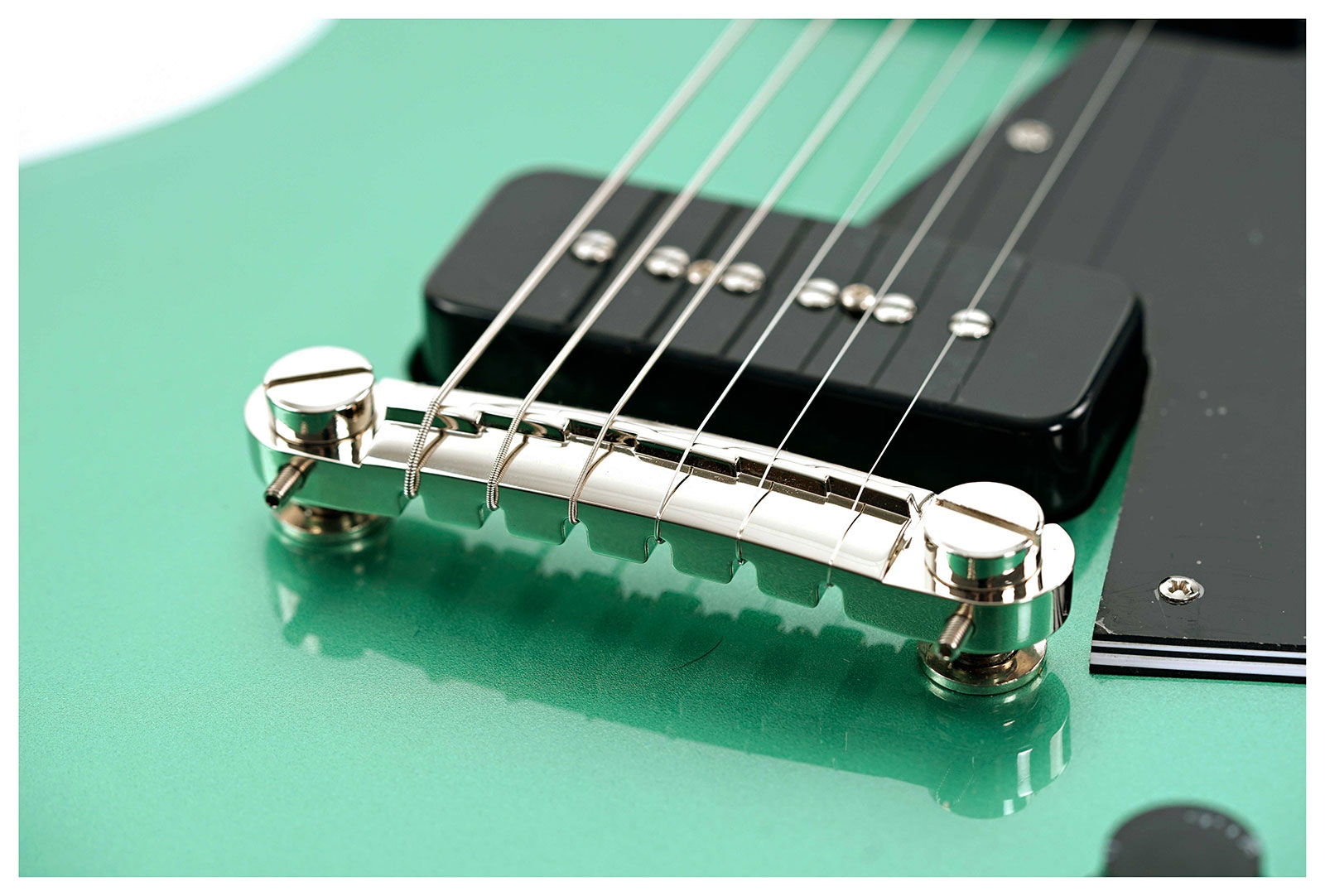 Epiphone Les Paul Special 2p90 Ht Lau - Inverness Green - Double Cut E-Gitarre - Variation 4