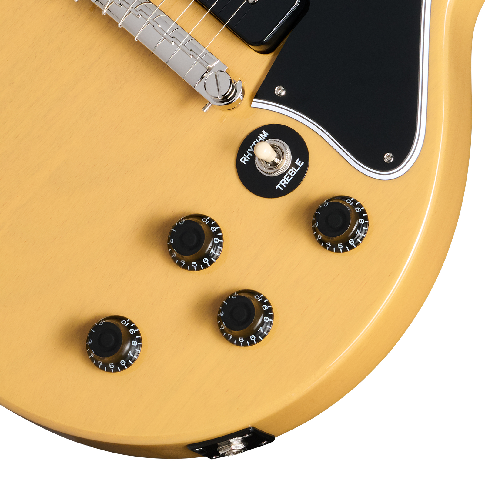 Epiphone Les Paul Special Double Cut Dc Ibg 2s P90 Ht Rw - Tv Yellow - Double Cut E-Gitarre - Variation 3