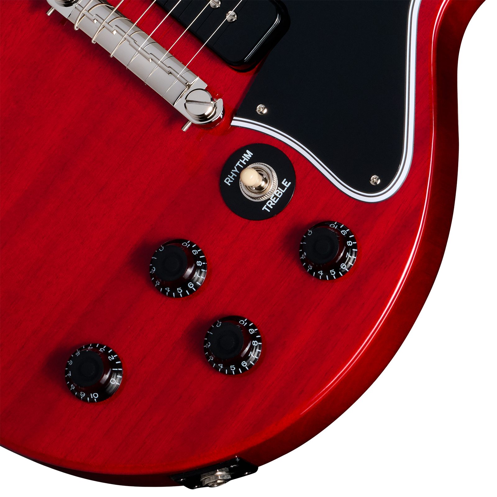 Epiphone Les Paul Special Double Cut Dc Ibg 2s P90 Ht Rw - Cherry Red - Double Cut E-Gitarre - Variation 3