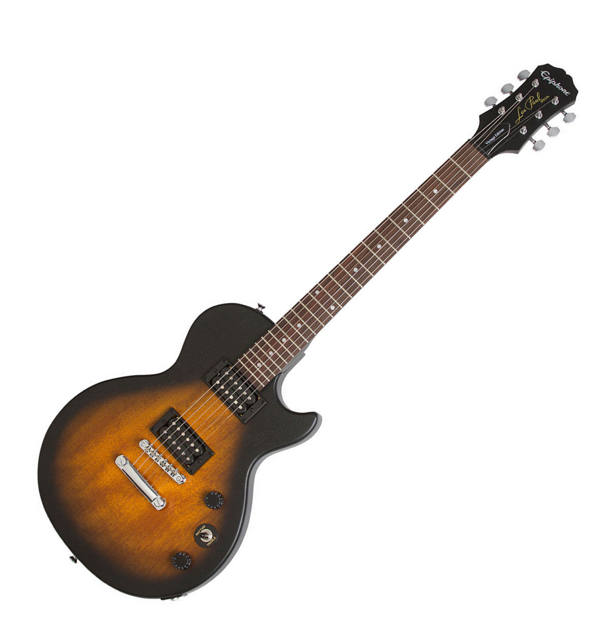 Epiphone Les Paul Special Ve 2016 - Vintage Worn Vintage Sunburst - Single-Cut-E-Gitarre - Variation 5