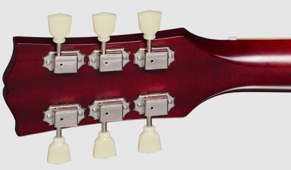Epiphone Les Paul Standard 1959 Igc 2h Gibson Ht Lau - Washed Cherry Sunburst - Single-Cut-E-Gitarre - Variation 4