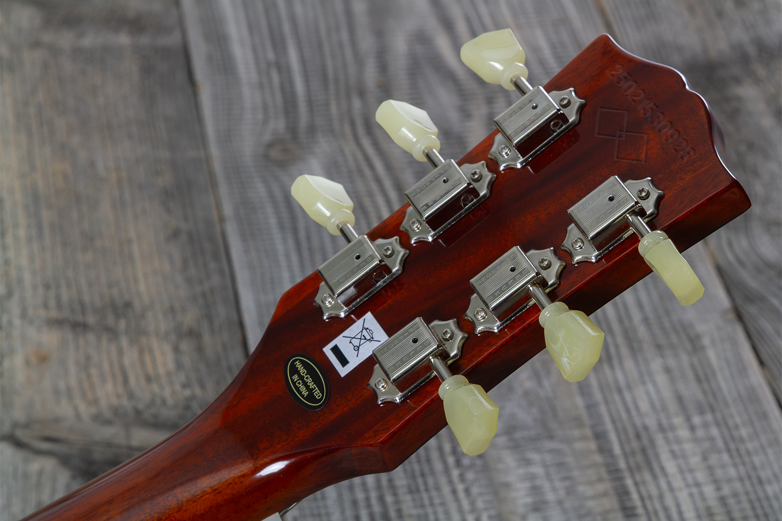 Epiphone Les Paul Standard 1959 Reissue Igc 2h Gibson Ht Rw - Lemon Burst - Single-Cut-E-Gitarre - Variation 13