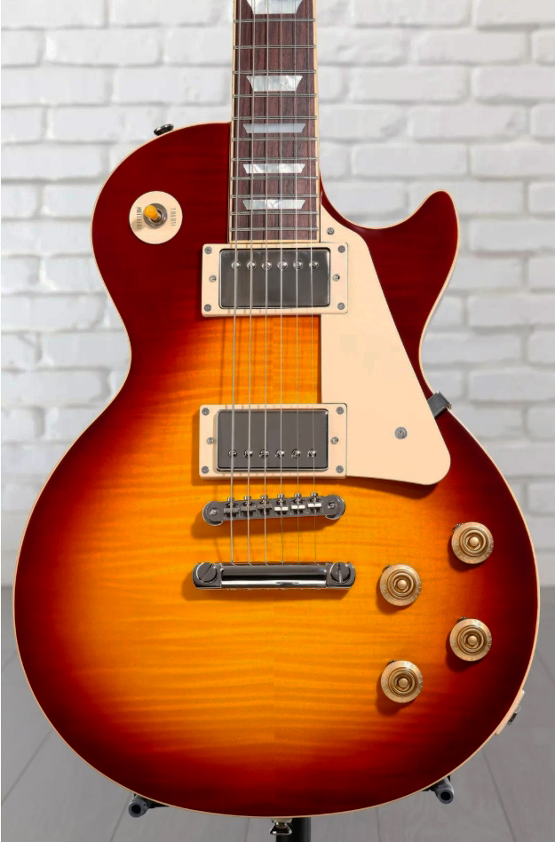 Epiphone Les Paul Standard 1959 Reissue Igc 2h Gibson Ht Rw - Royal Teaburst - Single-Cut-E-Gitarre - Variation 2