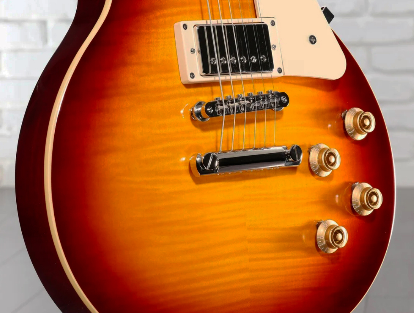 Epiphone Les Paul Standard 1959 Reissue Igc 2h Gibson Ht Rw - Royal Teaburst - Single-Cut-E-Gitarre - Variation 4