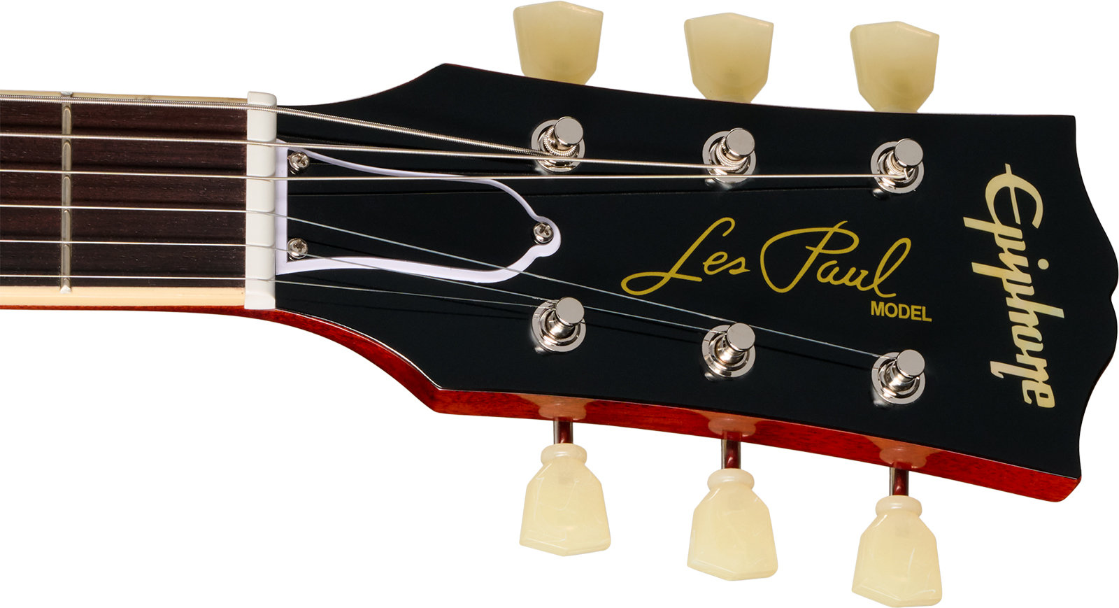 Epiphone Les Paul Standard 1959 Reissue Igc 2h Gibson Ht Rw - Golden Poppy Burst - Single-Cut-E-Gitarre - Variation 4