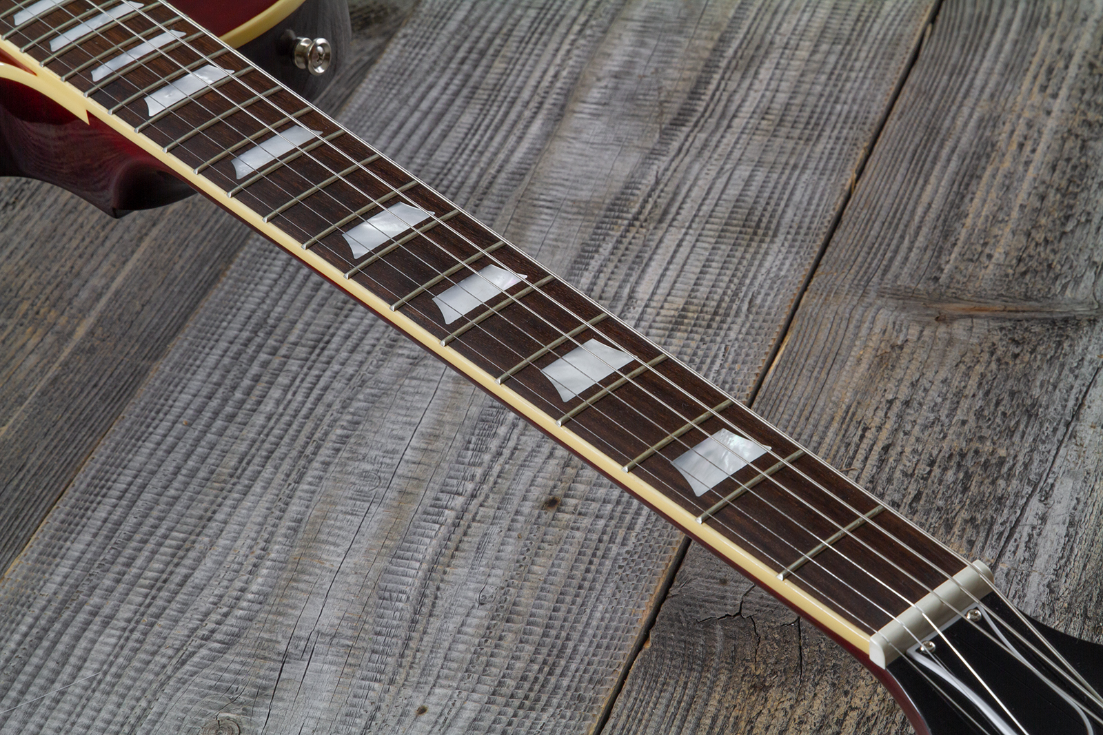 Epiphone Les Paul Standard 1959 Reissue Igc 2h Gibson Ht Rw - Sunburst Fade - Single-Cut-E-Gitarre - Variation 5