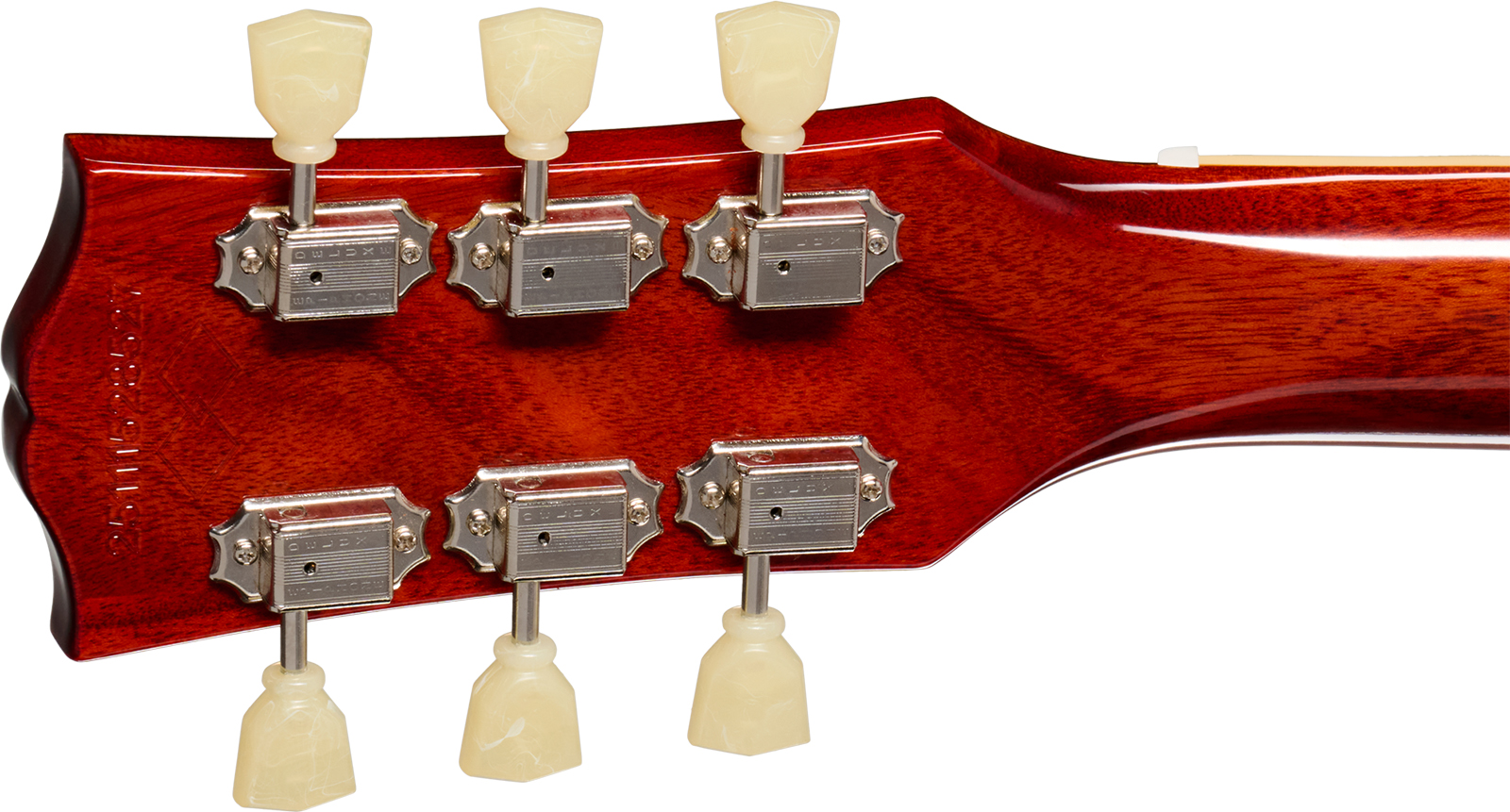 Epiphone Les Paul Standard 1959 Reissue Igc 2h Gibson Ht Rw - Golden Poppy Burst - Single-Cut-E-Gitarre - Variation 5