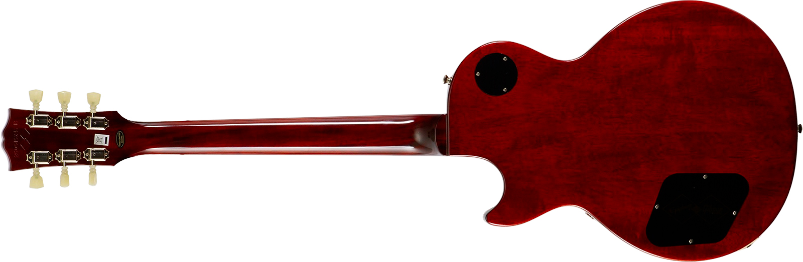 Epiphone Les Paul Standard 1960 Reissue Igc 2h Gibson Ht Rw - Tangerine Burst - Single-Cut-E-Gitarre - Variation 7