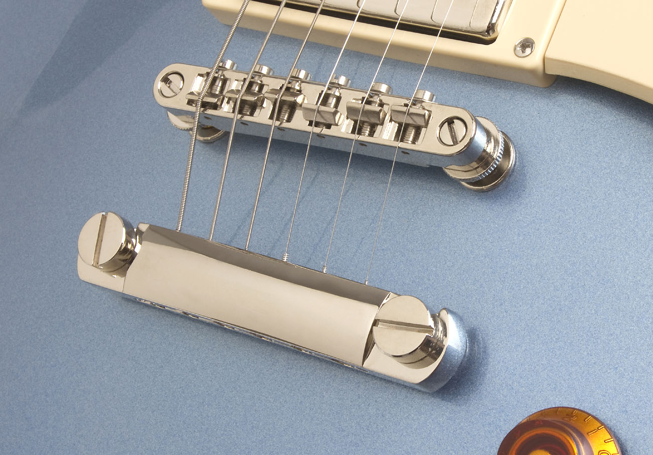 Epiphone Les Paul Standard Hh Ht Pf - Pelham Blue - Single-Cut-E-Gitarre - Variation 2