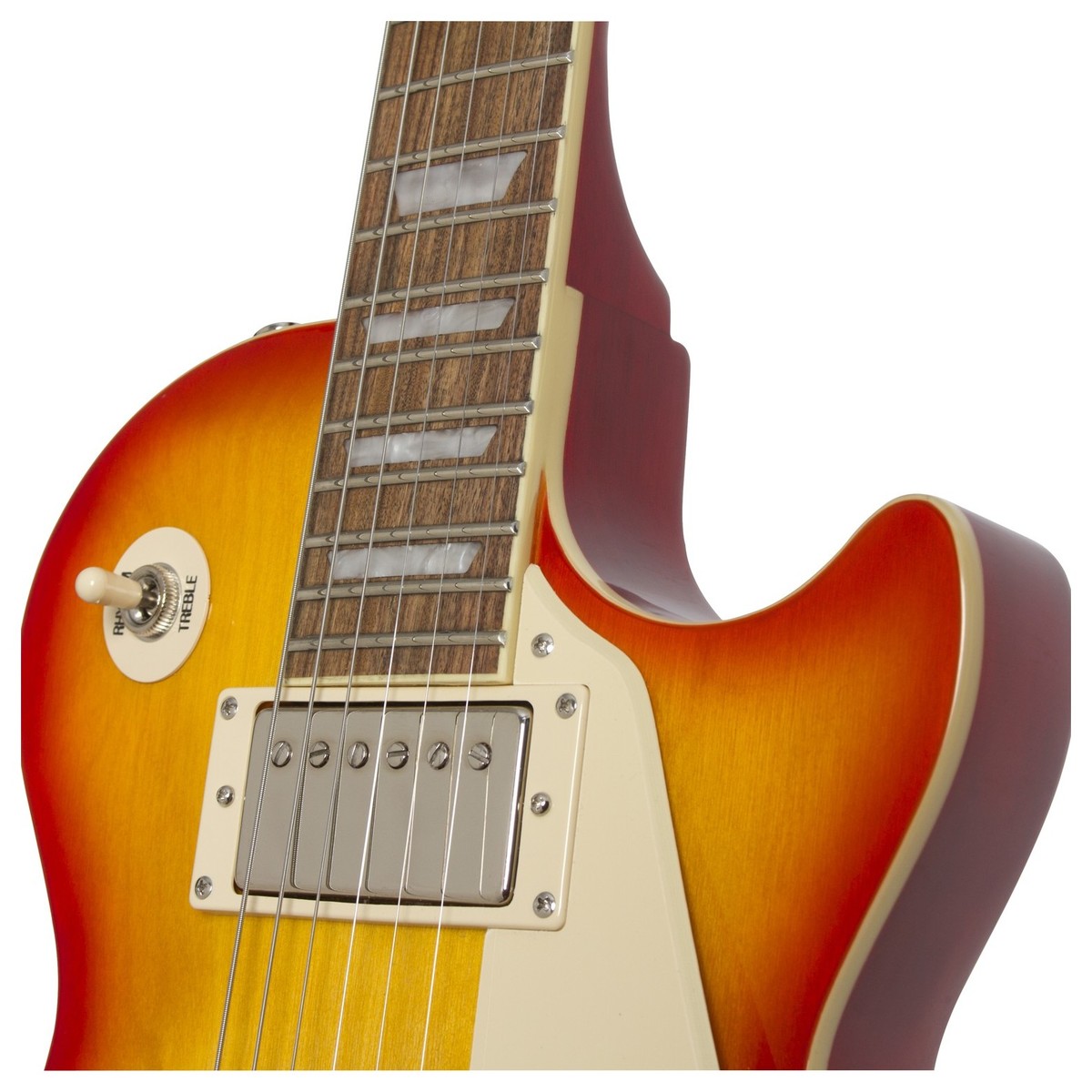 Epiphone Les Paul Standard Hh Ht Pf - Faded Cherry Sunburst - Single-Cut-E-Gitarre - Variation 2