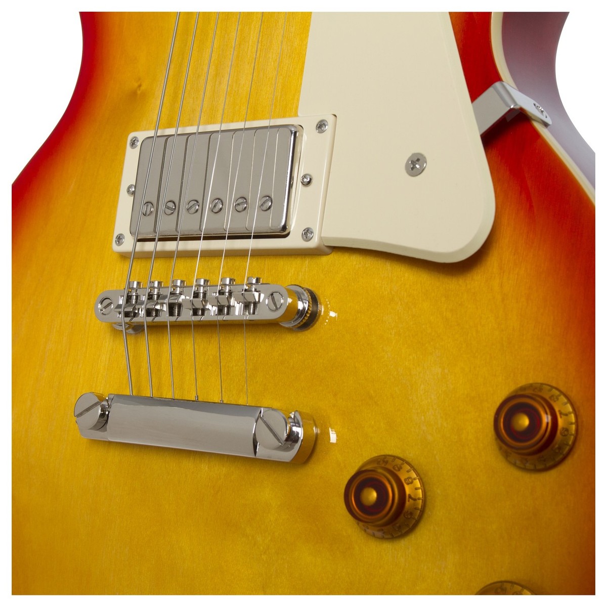 Epiphone Les Paul Standard Hh Ht Pf - Faded Cherry Sunburst - Single-Cut-E-Gitarre - Variation 3