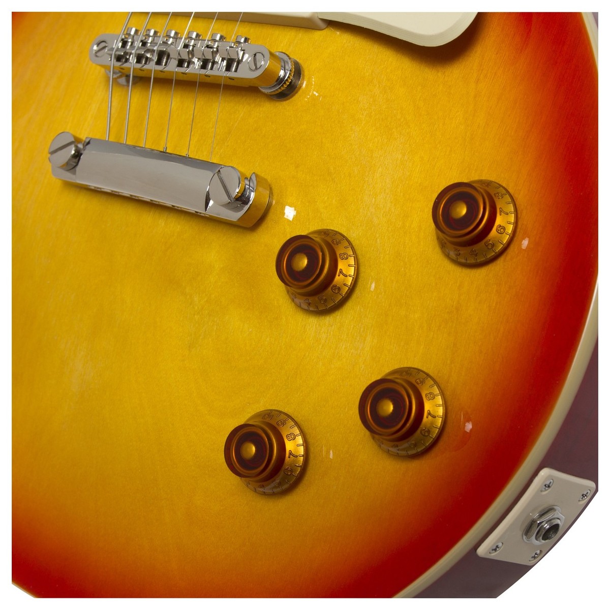 Epiphone Les Paul Standard Hh Ht Pf - Faded Cherry Sunburst - Single-Cut-E-Gitarre - Variation 4