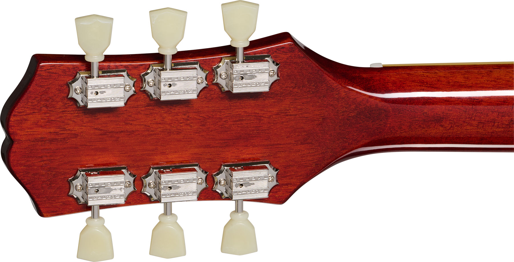 Epiphone Les Paul Standard 50s Figured Insp. By Gibson 2h Ht Lau - Washed Cherry Sunburst - Single-Cut-E-Gitarre - Variation 4