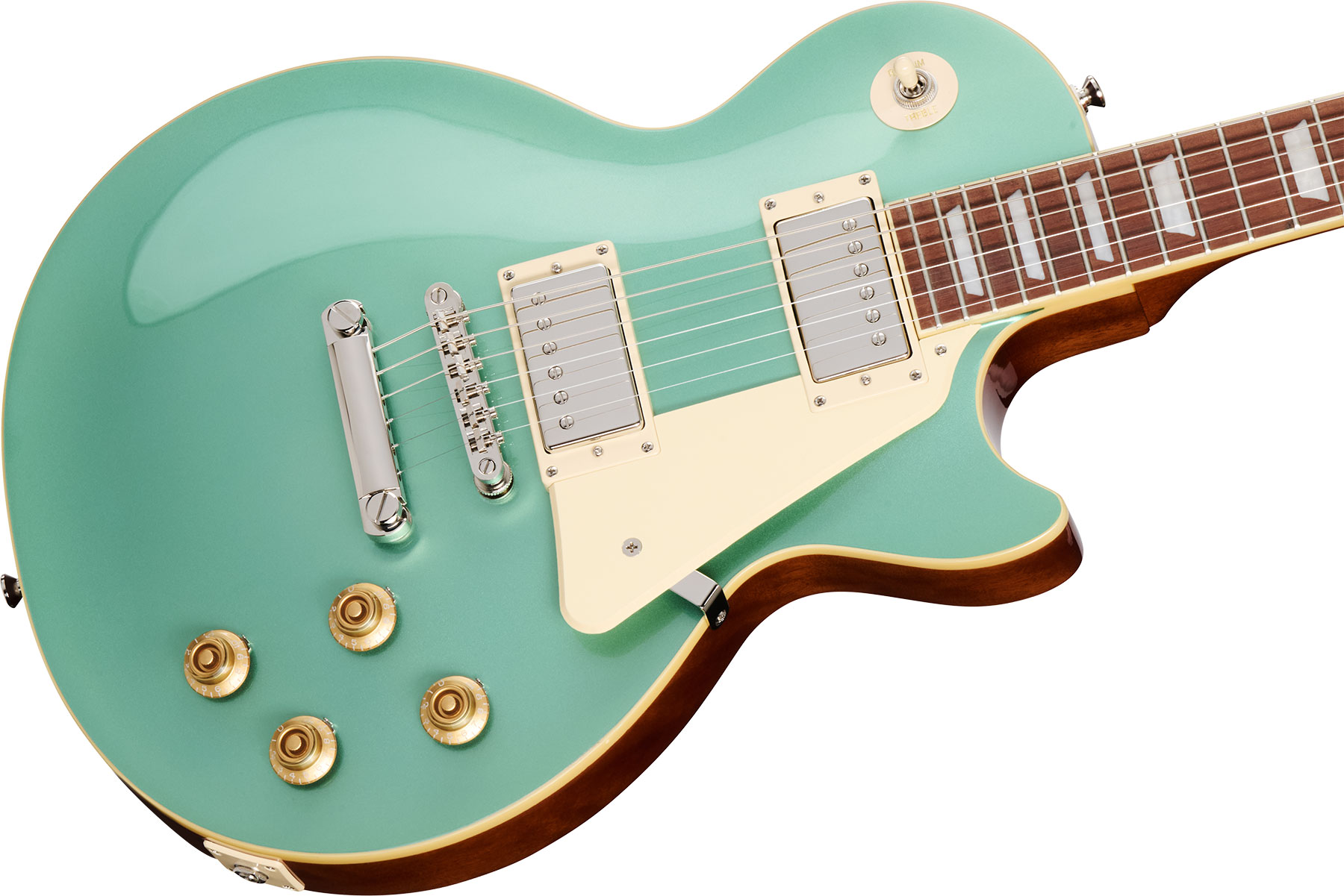 Epiphone Les Paul Standard 50s Insp. By Gibson 2h Ht Lau - Inverness Green - Single-Cut-E-Gitarre - Variation 3