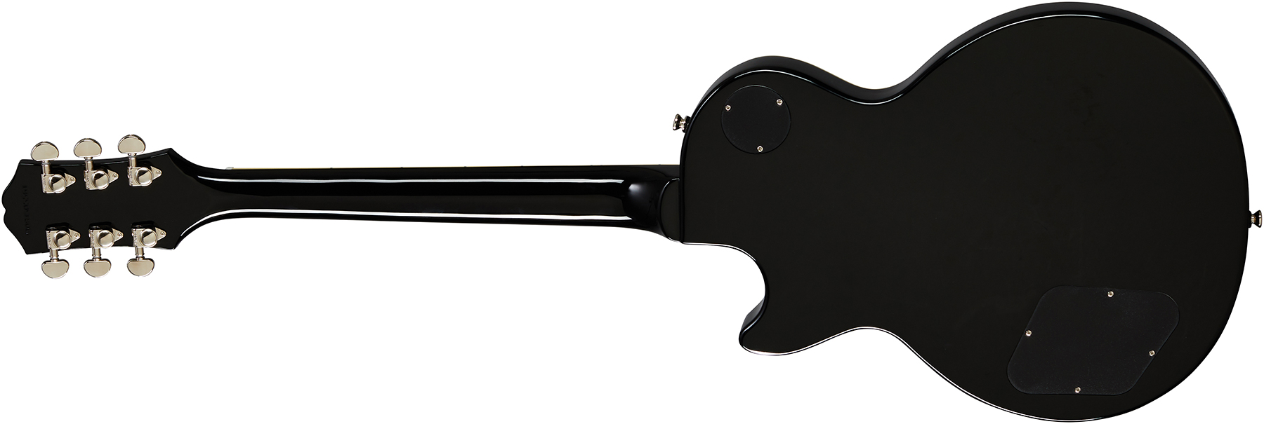 Epiphone Les Paul Standard 60s Lh Gaucher 2h Ht Rw - Ebony - E-Gitarre für Linkshänder - Variation 1