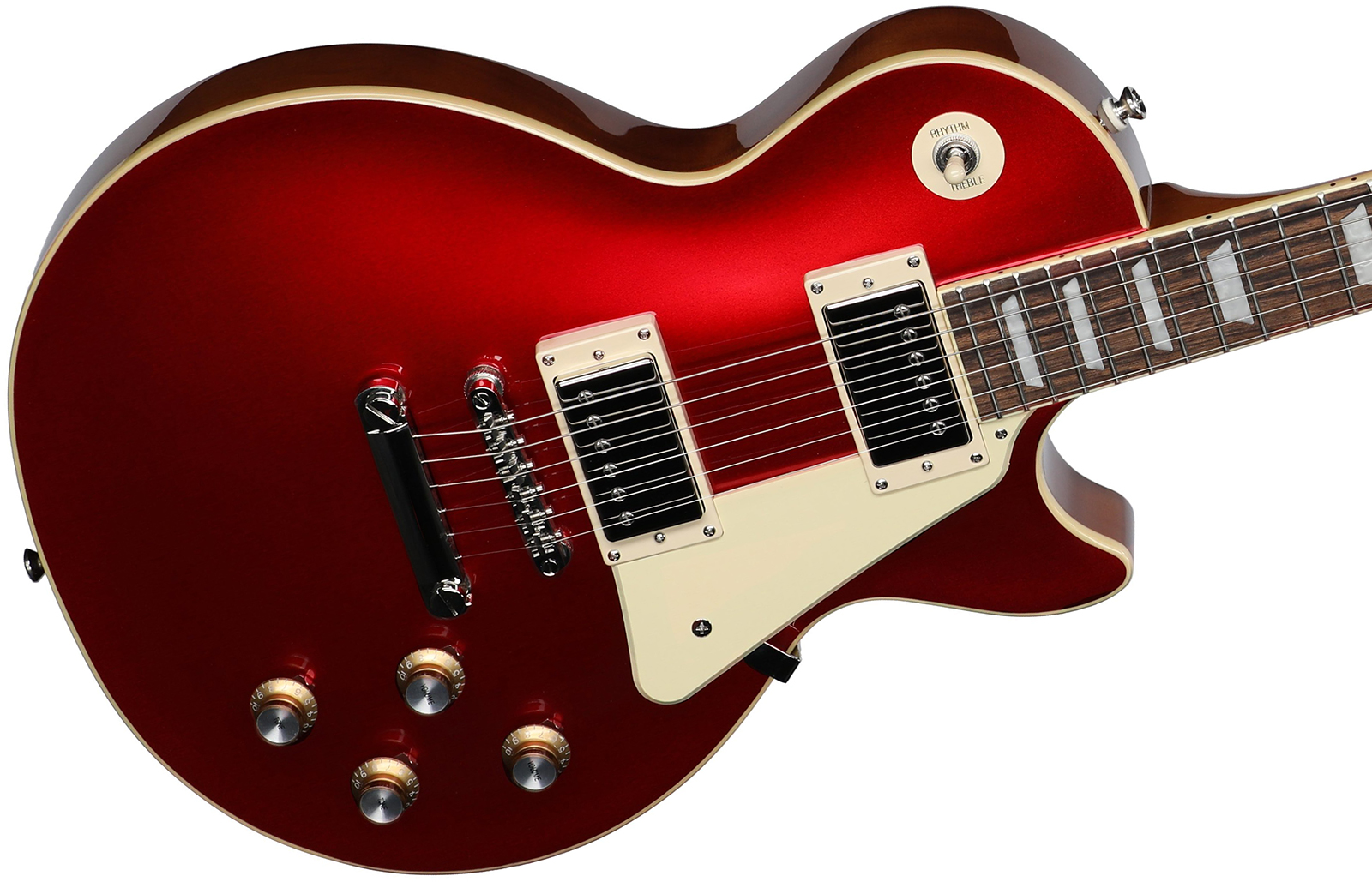 Epiphone Les Paul Standard 60s Ltd I.b.g Original 2h Ht Lau - Candy Red - Single-Cut-E-Gitarre - Variation 2