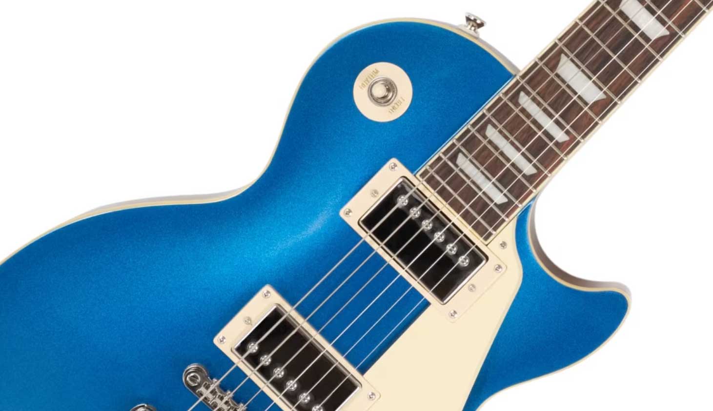 Epiphone Les Paul Standard 60s Ltd Ibg Original 2h Ht Lau - Candy Blue Metallic - Single-Cut-E-Gitarre - Variation 2
