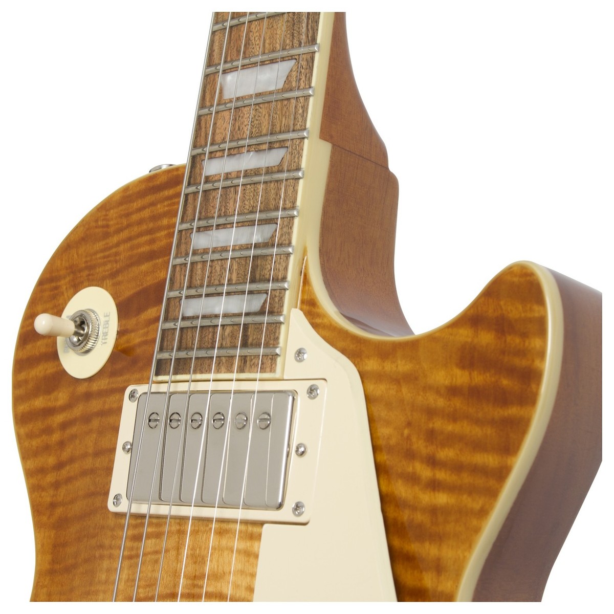 Epiphone Les Paul Standard Plus Top Pro Hh Ht Pf - Mojave Fade - Single-Cut-E-Gitarre - Variation 2